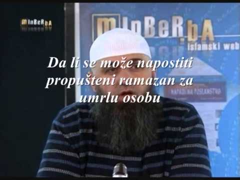 Da li se može napostiti propušteni ramazan za umrlu osobu