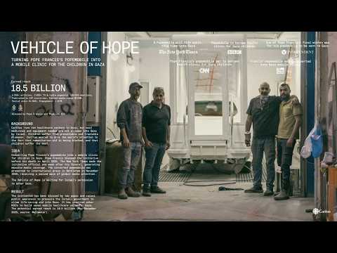 ローマ教皇のクルマを、2代がかりで口説き落とした / CARITAS「VEHICLE OF HOPE」