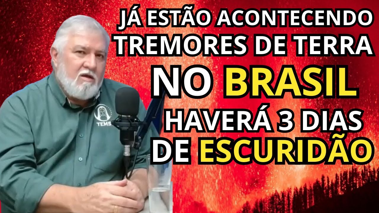 SOBRE OS 3 DIAS DE ESCURIDÃO E OS TREMORES DE TERRA - Gilberto Rissato - Cortes