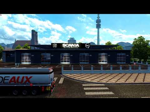 Scania Garage Truck Center - Euro Truck Simulator 2 v1.28.1.3s