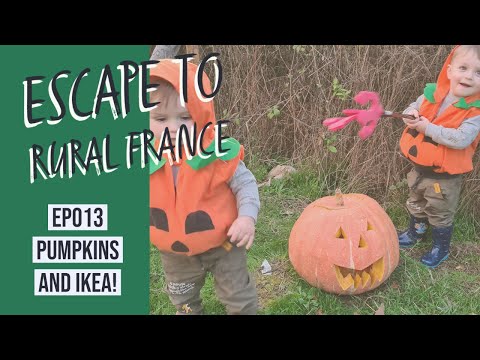 Escape to rural france- pumpkins and ikea! ep013