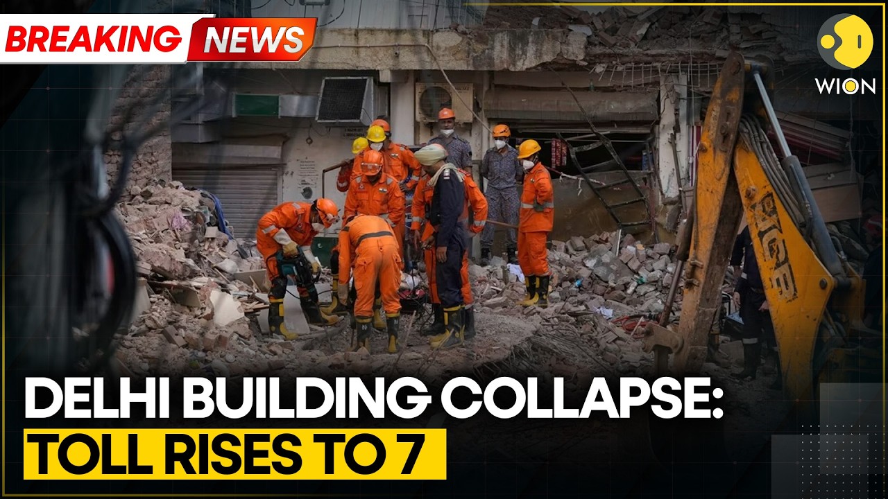 Delhi Building Collapse: Another Body Recovered From Rubble | WION BREAKING