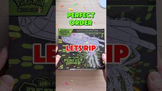 Pokemon Perfect Order ETB! Sleeper Set or no? 😴