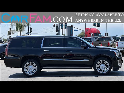 Used 2016 Cadillac Escalade ESV Platinum 4x4 SUV - #4609 CarFam