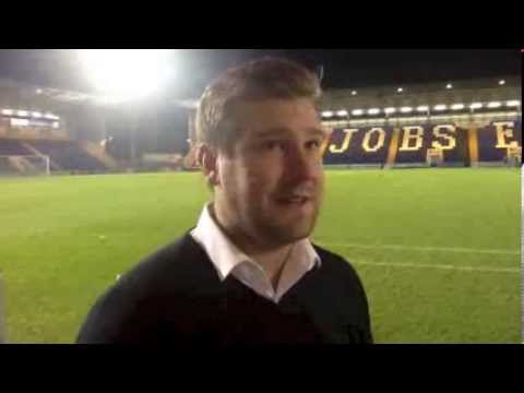 Karl Robinson on U's defeat