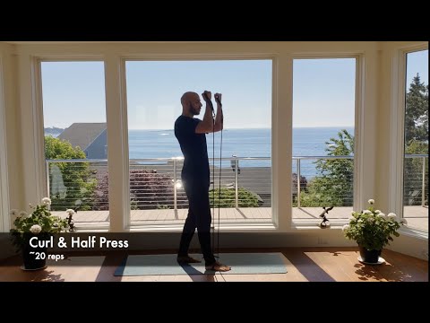 Resistance Band Supersets | Full Body Workout