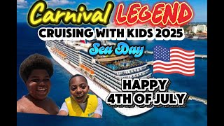 Carnival Legend - 4 day cruise | cruising with kids | Family Travel Vlog | July 4th, 2025 🇺🇸