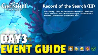 Record of the Search part 3 | Thelxie's Fantastic Adventures Event guide | Genshin Impact