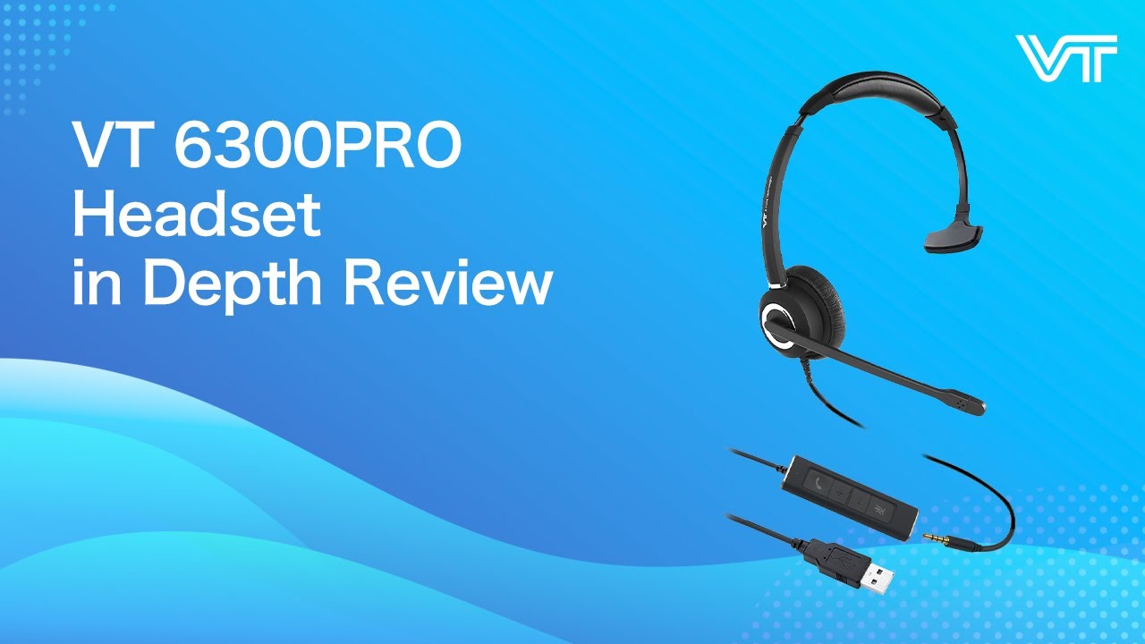 VT UK: VT1000 USB Headset Unboxing
