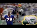 Bruce Smith Crushes Boomer Esiason With A Devastating Hit