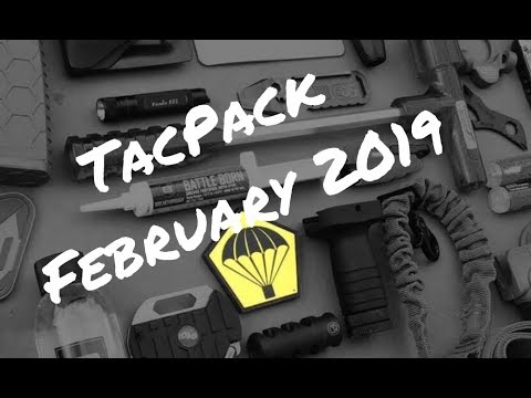 TACPACK Subscription Box Review - February 2019