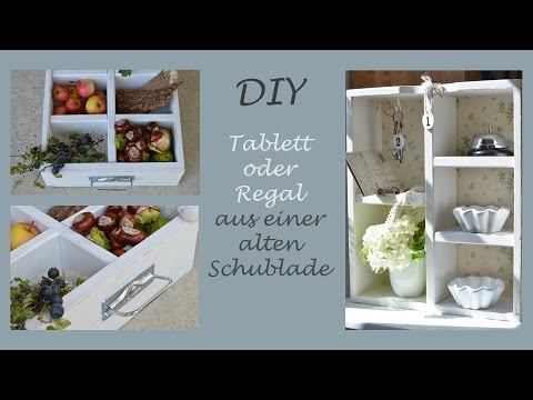 Hübsches Dekotablett - Tolle Idee für deinen Tisch