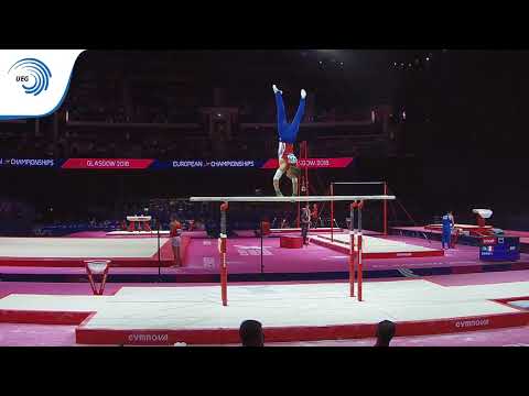 David BELYAVSKIY (RUS) - 2018 Artistic Gymnastics Europeans, qualification parallel bars