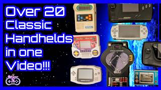 Awesome Handheld, Tabletop, and Portable Retro Game Collection - Amazing Games From 1977 to 2021🕹️🕹️