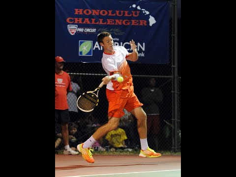 Jack Sock vs. Dennis Lajola 1ST RD HIGHLIGHTS - Honolulu Challenger 2012