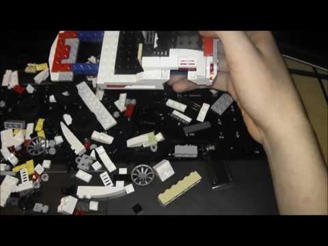 Lego sports car build (set 31006)