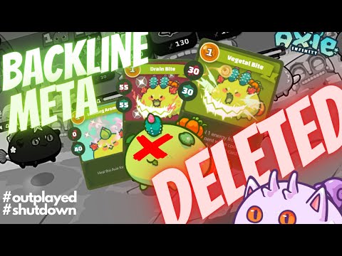 HOW TO RAP - BACKLINE PLANT META / Strategy? GAMEPLAY - AXIE INFINITY