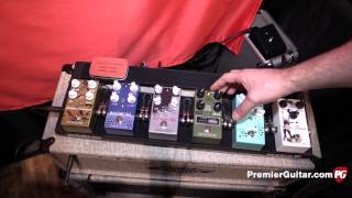 Video thumbnail for SNAMM '15 - Alexander Pedals Golden Summer Reverb and F.13 Flanger Demos by Premier Guitar