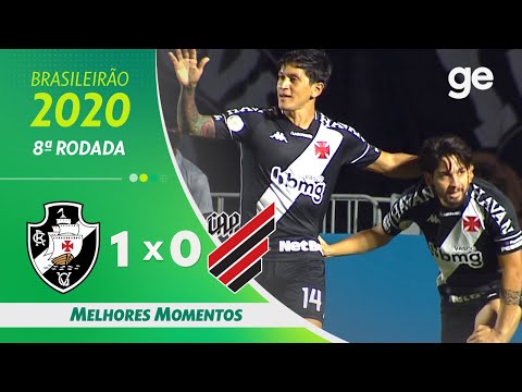 VASCO 1 X 0 ATHLETICO-PR | MELHORES MOMENTOS | 8ª RODADA BRASILEIRÃO 2020 | ge.globo