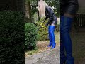 4k Granate Styling Walking Outdoor Garden Work In Leather Miniskirt Thigh High Boots High Heels