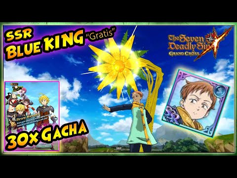 30x GACHA + Test SSR KING "Gratisan" di BOSS BATTLE - The Seven Deadly Sins: Grand Cross