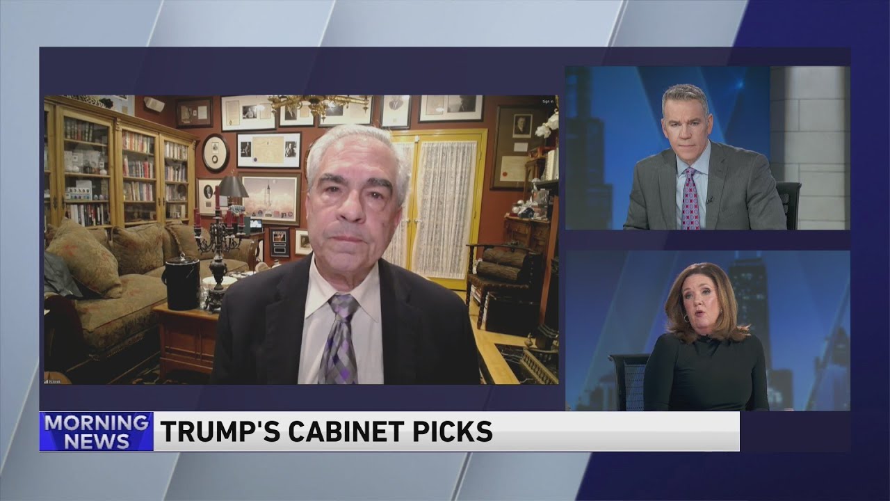 WGN Political Analyst Paul Lisnek joins the Morning News to discuss President-elect Trump's Cabinet