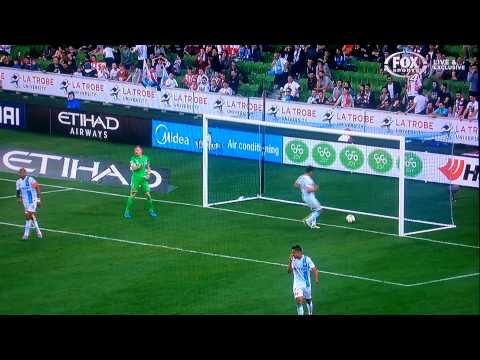 Glen Trifiro Free Kick Goal, Melbourne City Vs. Central Coast Mariners 16/11/2014