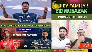 Eid Mubarak  Struggling Punjab vs Table Topper Guj