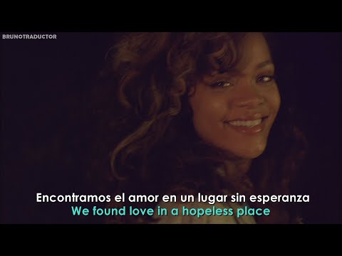 Rihanna - We Found Love ft. Calvin Harris // Lyrics + Español // Video Oficial