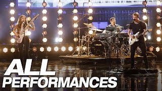 All Of We Three&#39;s Full AGT Performances - America&#39;s Got Talent 2018