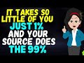 Abraham Hicks 2024 | It only Takes 1% of you & your Source Takes Care of the 99%✨Extremely Powerful💖