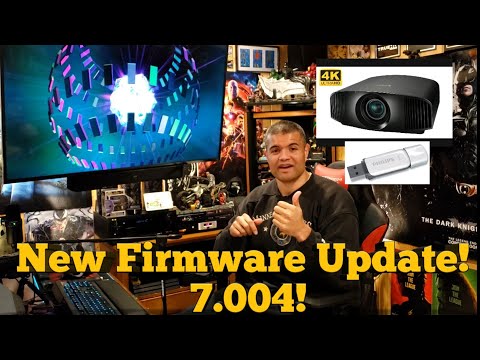 Sony 4K 285ES & 385ES New Firmware Update : How to Update via USB Stick