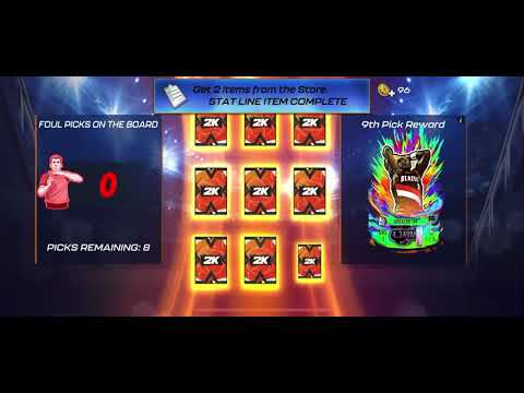 Opening FREE TECHNICAL TOSS-UP in NBA 2K Mobile