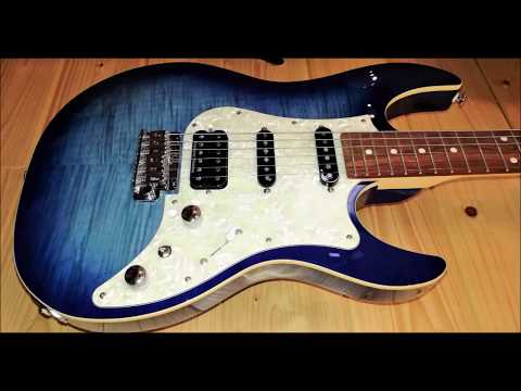 Fujigen (FGN) J-ODYSSEY STANDARD - Flame Maple - Jeans Burst