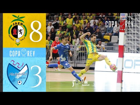 RESUMEN | Jaén Paraíso Interior FS 8-3 Quesos El Hidalgo Manzanares | OCTAVOS DE FINAL COPA DEL REY
