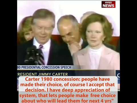 Carter 1980 concession: of course I accept that decision, make free choice who will lead them