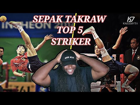 American React To Top 5 Sepak Takraw ● Striker ● 2015/2016 | HD