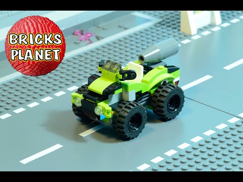 Vidéo LEGO Creator 31074 : La voiture de rallye