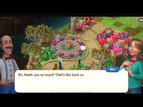 Calvadori Garden Day 1 Restoration Gameplay Walktrough #gardenscapes