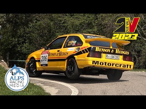 Rally Due Valli 2023 | Best of - crazy drifts & flat out - modern and historic rally [HD]