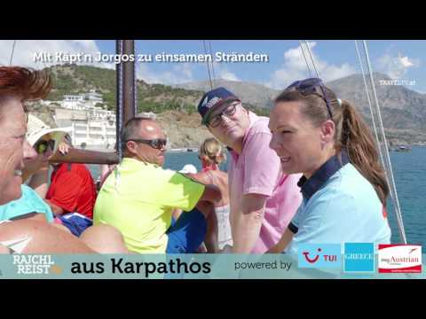 RAJCHL REIST nach Karpathos - Videoblitz 3: Mit Käpt'n Jorgos zu einsamen Stränden