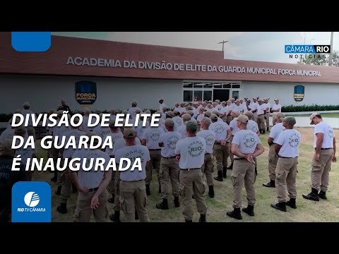 Prefeitura inaugura academia da Divisão de Elite da Guarda Municipal no Rio