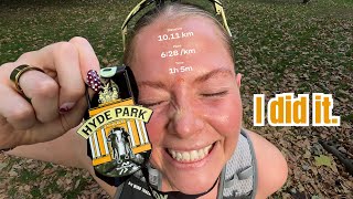 running my first ever 10k race!