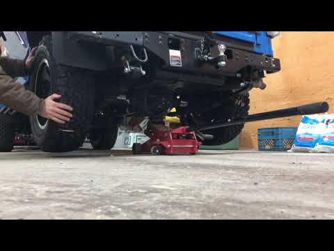 Spartan Lunchbox Locker in a Mahindra Roxor