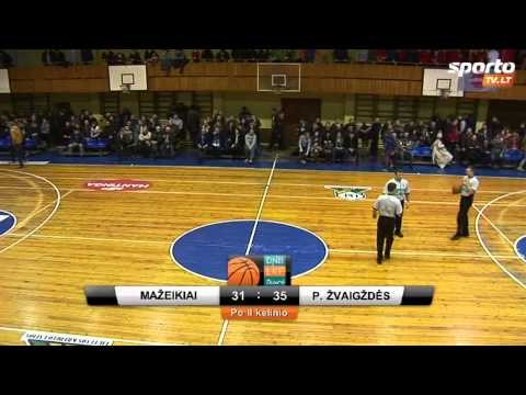 SportoTV.lt: LKF Taurė: "Mažeikiai" - "Pieno Žvaigždės" 2013-12-29