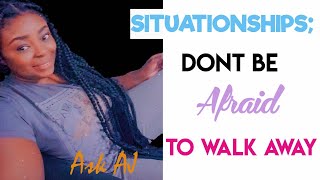 HE WONT COMMIT BUT WONT LEAVE YOU ALONE (ASK AJ) 2020 #Relationshipadvice #situationships #walkaway
