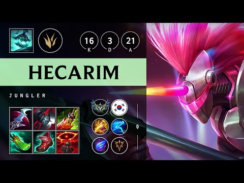 Hecarim Jungle vs Nocturne - KR Challenger Patch 25.05