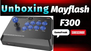 Mayflash F300 Unboxing and plans for it! #videogames #gaming #evercade #arcade #unboxing