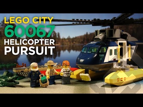 Vidéo LEGO City 60067 : La poursuite en hélicoptère