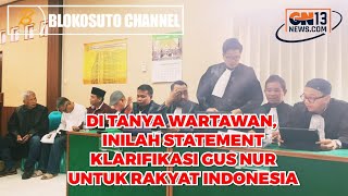 Download lagu KLARIFIKASI GUS NUR SAYA SUDAH MAAFKAN KALIAN SEMU... mp3
